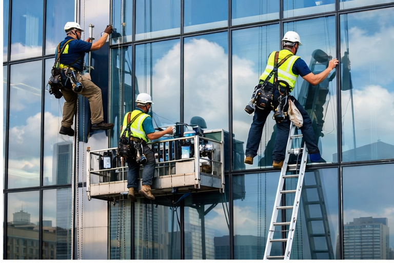 High-Rise Window Cleaning