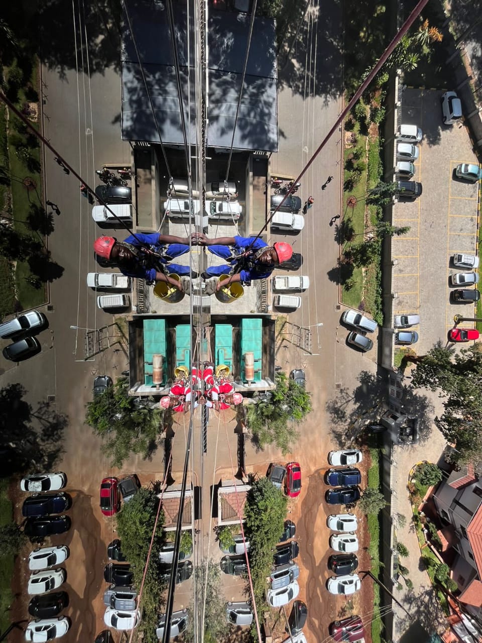 Residential building cleaning by Shine Masters