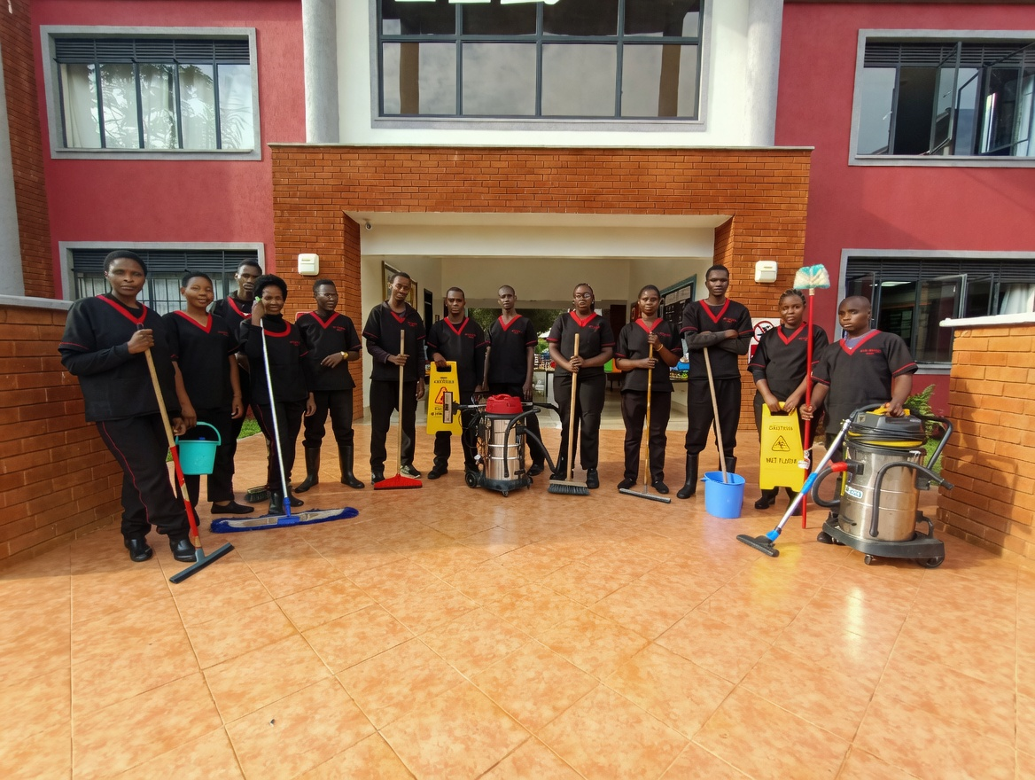 School campus maintenance project